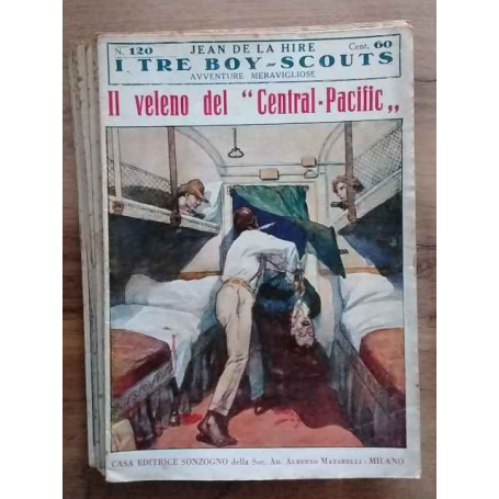 I tre boy-scouts. Avventure meravigliose. Dal vol.n.111 al n.120