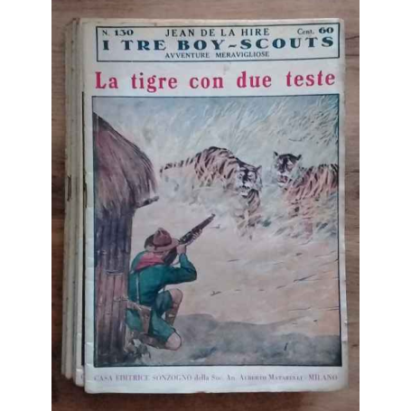 I tre boy-scouts. Avventure meravigliose. Dal vol.n.121 al n.130
