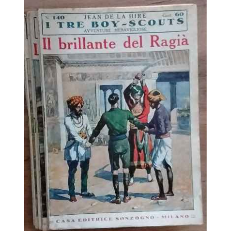I tre boy-scouts. Avventure meravigliose. Dal n.131 al n.140