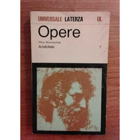Opere. Etica Nicomachea.