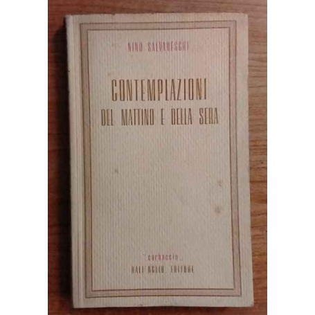 Contemplazioni del mattino e della sera