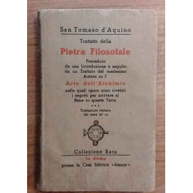 Trattato della Pietra Filosofale.