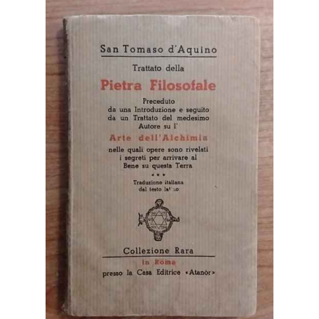 Trattato della Pietra Filosofale.
