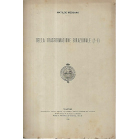 Della trasformazione birazionale