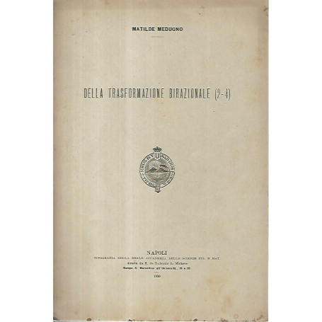 Della trasformazione birazionale