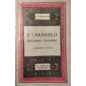 L'Evangelo secondo Giovanni.