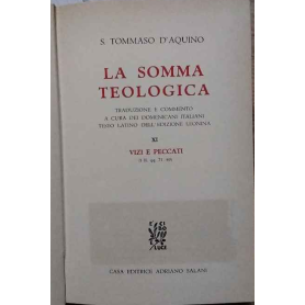 La somma teologica. Volume XI. Vizi e peccati.