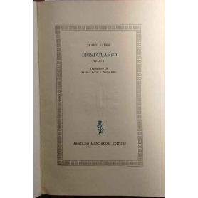 Epistolario tomo I