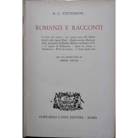 Romanzi e racconti