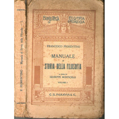 Manuale di storia della filosofia