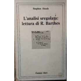 L'analisi sregolata: lettura di R. Barthes