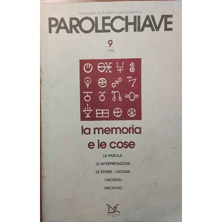 Parolechiave. La menoria e le cose n.9