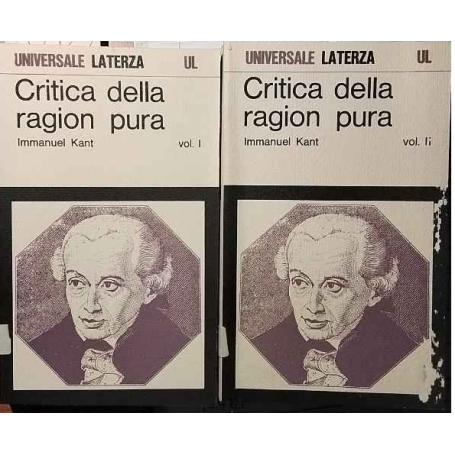 Critica della ragion pura. Vol. I-II
