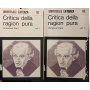Critica della ragion pura. Vol. I-II
