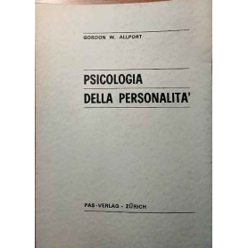 Psicologia della personalità.