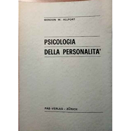 Psicologia della personalità.