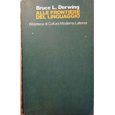 Alle frontiere del linguaggio