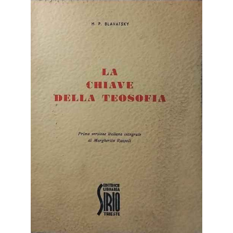 La chiave della teosofia.
