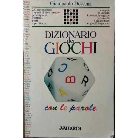 Dizionario dei giochi con le parole