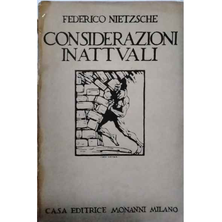 Considerazioni inattuali.