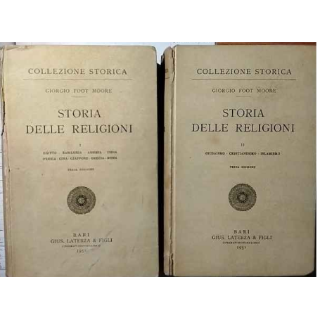 Storia delle religioni. Volumi I-II