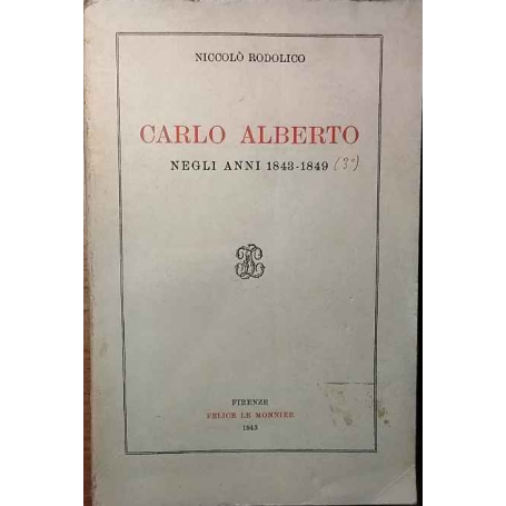 Carlo Alberto negli anni 1843-1849