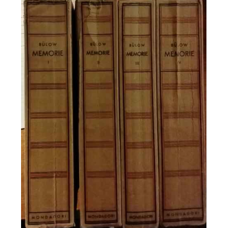 Memorie. Opera completa. 4 volumi.