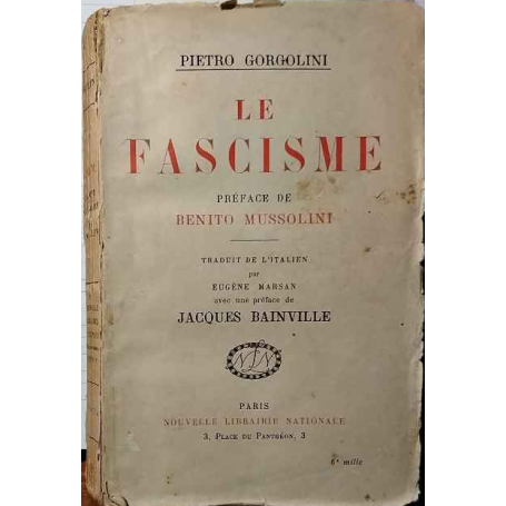 Le fascisme