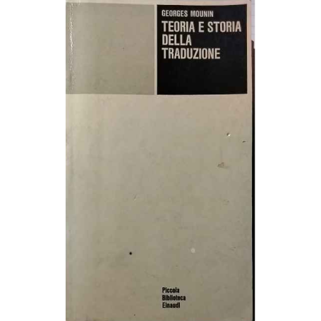 Teoria e storia della traduzione