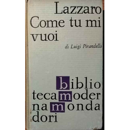 Lazzaro - Come tu mi vuoi