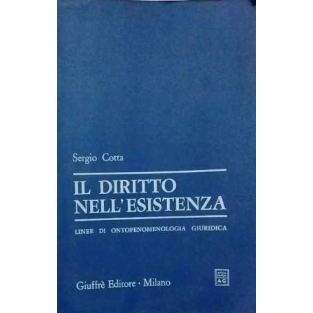 Il diritto nell'esistenza