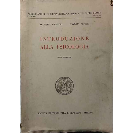 Introduzione alla psicologia