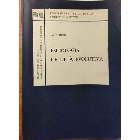 Psicologia dell'età evolutiva