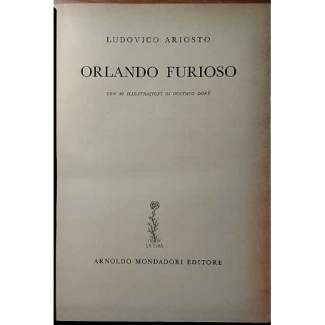 Orlando Furioso. Con 80 illustrazioni di Gustavo Doré.