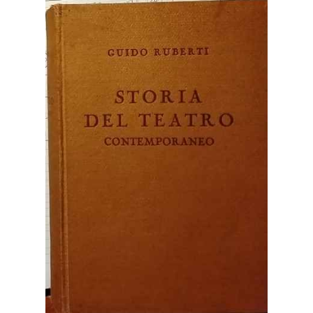 Storia del teatro contemporaneo