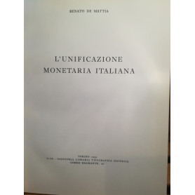 L'unificazione monetaria italiana.