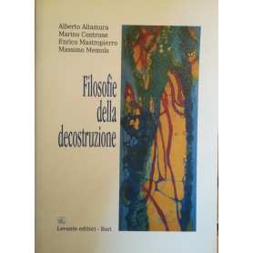 Filosofie della decostruzione