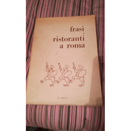 frasi ristoranti a roma