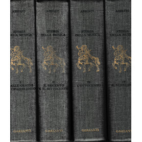 Storia della musica 4 volumi