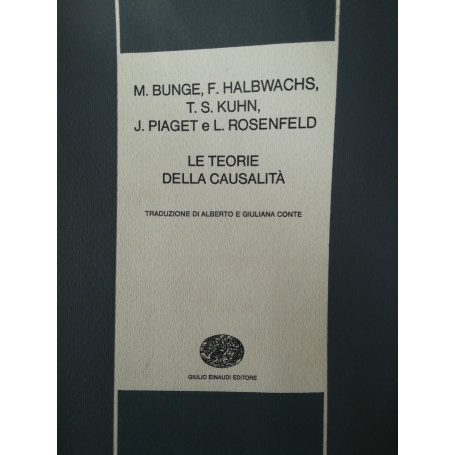 Le teorie della causalità