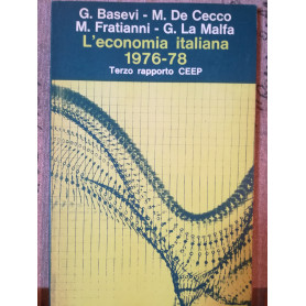 L'economia italiana 1976-1978.