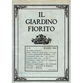 Il giardino fiorito n. 3 Marzo 1932