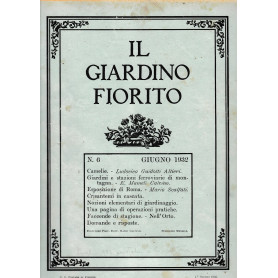 Il giardino fiorito n. 6 Giugno 1932