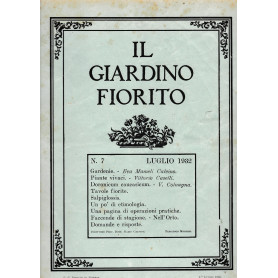 Il giardino fiorito n. 7 Luglio 1932
