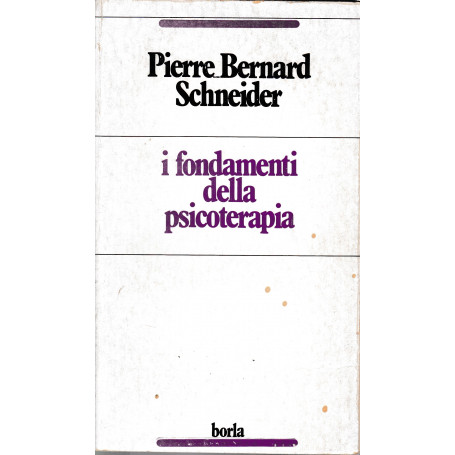 I fondamenti della psicoterapia