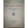Per l'arte sacra. Rivista bimestrale illustrata. 6. Novembre-dicembre 1929.