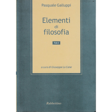 Elementi di filosofia: 1