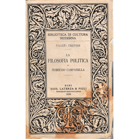 la filosofia politica di Tommaso Campanella