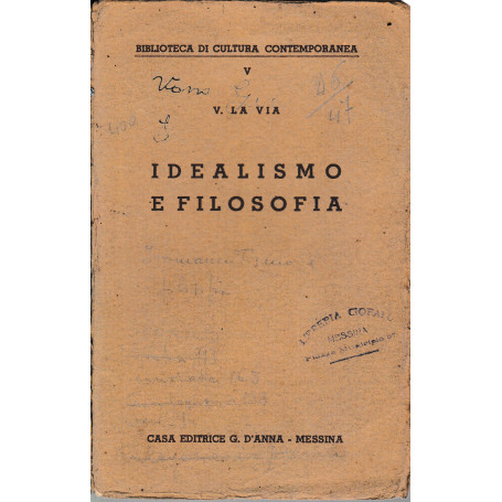 Idealismo e filosofia