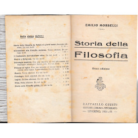 Storia della filosofia